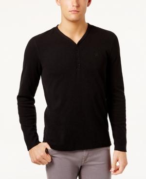 Calvin Klein Jeans Men's Henley Sweater