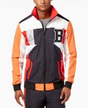 Black Pyramid Men's Multi-panel Colorblocked Track Jacket