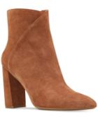 Nine West Argyle Block-heel Booties Women's Shoes