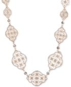 Lonna & Lilly Gold-tone Crystal & Bead Collar Necklace, 16 + 4 Extender