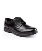 Deer Stags Men's Nu Journal Waterproof Memory Foam Slip-resistant Classic Wingtip Dress Comfort Oxford Men's Shoes