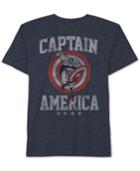 Jem Men's Captain America Run Through Graphic-print T-shirt