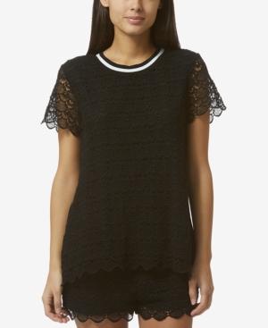 Avec Les Filles Lace T-shirt