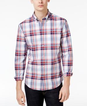 Tommy Hilfiger Men's Marcus Plaid Cotton Shirt