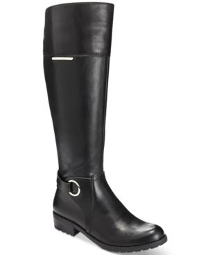 Alfani Women's Jadah Tall Wide-calf Riding Boots, Only At Macy's Women's Shoes