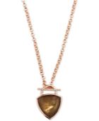 Vera Bradley Rose Gold-tone Mother-of-pearl Pendant Necklace