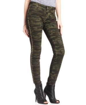Rachel Rachel Roy Camo-print Skinny Jeans