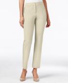 Charter Club Straight-leg Ankle Pants, Only At Macy's