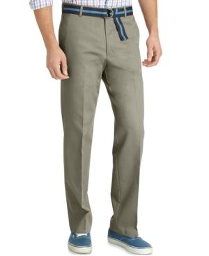 Izod Madison Straight Fit No-iron Flat Front Chino Pants