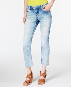 Inc International Concepts Cropped Straight-leg Jeans, Created For Macy's