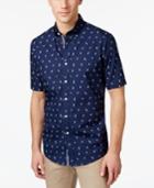 Club Room Men's Knot-print Shirt, Only At Macy's
