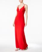 Calvin Klein V-neck Gown