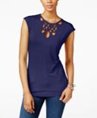 Inc International Concepts Cutout Top, Only At Macy's