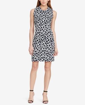 American Living Patterned Jacquard Dress