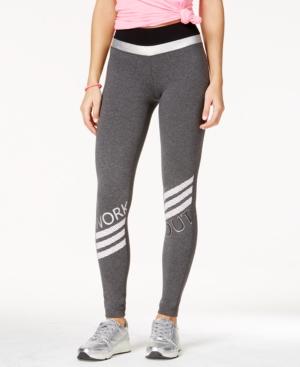 Material Girl Juniors' Printed Leggings Only At Macy's