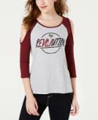 Love Tribe Juniors' Revolution Cold-shoulder T-shirt