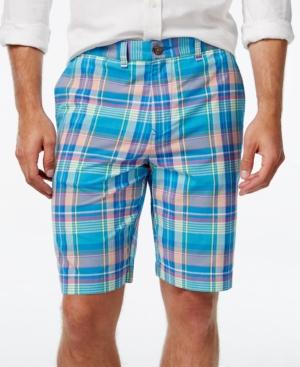 Tommy Hilfiger Men's Haaz Classic-fit Madras Plaid Shorts