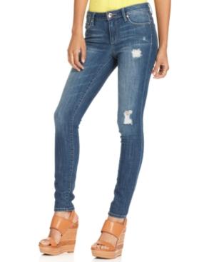 Rachel Rachel Roy Jeans, Distressed Medium-wash Skinny