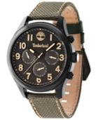 Timberland Men's Smithfield Brown Nylon Strap Watch 46x57mm Tbl14477jsb61