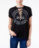 Guess Vintage Lace-up Graphic T-shirt