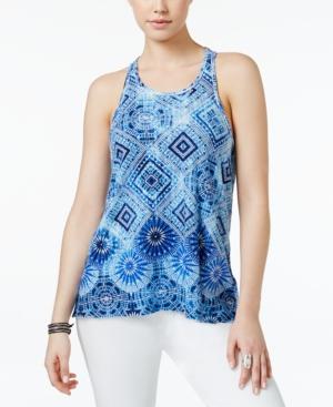 Lucky Brand Printed Swing Tank Top