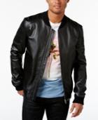Hugo Boss Men's Loxen Leather Zip-front Jacket