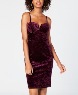 Material Girl Juniors' Velvet Dress, Created For Macy's