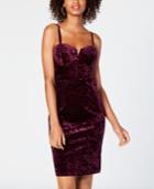 Material Girl Juniors' Velvet Dress, Created For Macy's