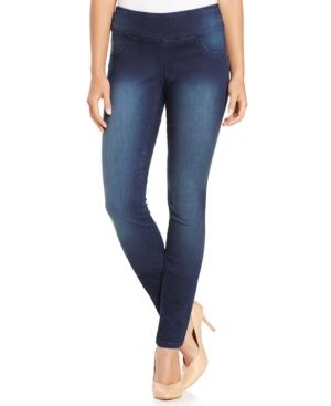 Style & Co. Curvy-fit Pull-on Jeggings, Rinse Wash