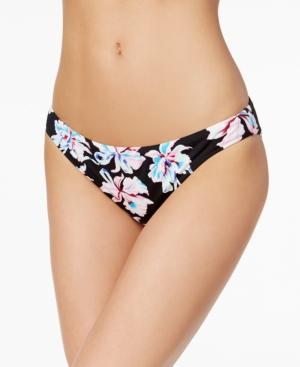Bar Iii Vintage Floral Printed Cheeky Bikini Bottoms, Only At Macy's Women's Swimsuit