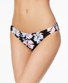 Bar Iii Vintage Floral Printed Cheeky Bikini Bottoms, Only At Macy's Women's Swimsuit