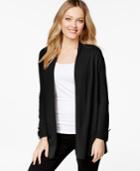 Charter Club Petite Open-front Cardigan, Only At Macy's