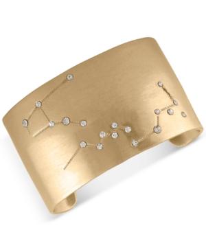Rachel Rachel Roy Gold-tone Pave Constellation Cuff Bracelet