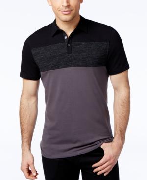 Alfani Black Men's Colorblocked Polo, Only At Macy's