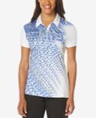 Pga Tour Printed Performance Top