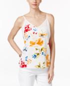 Inc International Concepts Velvet Burnout Camisole, Only At Macy's