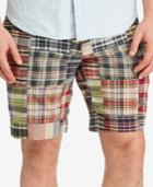 Polo Ralph Lauren Men's Big And Tall Madras Plaid Shorts