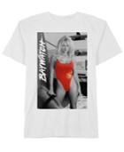 Hybrid Men's Baywatch C.j. Parker Graphic-print Cotton T-shirt