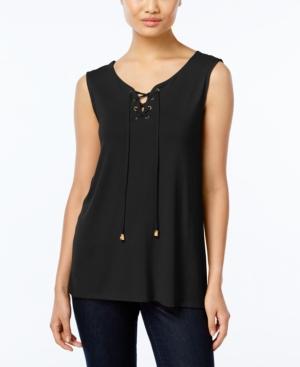 Vince Camuto Lace-up Top