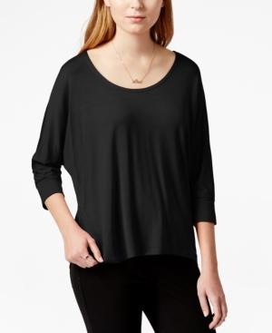 Maison Jules Solid Dolman-sleeve Top, Only At Macy's