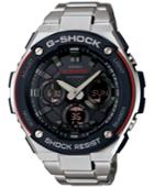 G-shock Men's Analog-digital Stainless Steel Bracelet Watch 52x60mm Gsts100d-1a4