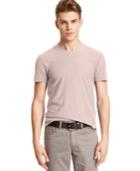 Kenneth Cole Reaction Shirt, Core Garment Dyed Slub V-neck T-shirt