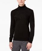 Armani Exchange Men's Geometric Turtleneck Sweater