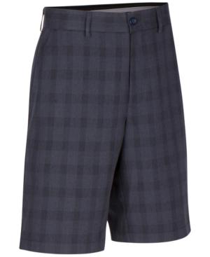Greg Norman For Tasso Elba Men's Classic-fit Plaid Performance Shorts, Only At Macy's