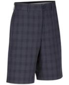 Greg Norman For Tasso Elba Men's Classic-fit Plaid Performance Shorts, Only At Macy's