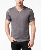 I.n.c. Men's Textured Split-neck T-shirt, Created For Macy's
