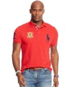 Polo Ralph Lauren Big And Tall Black Watch Polo