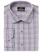 Alfani Men's Performance Multi-color Gingham Dress Shirt, Only At Macy's