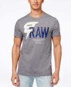 G-star Raw Men's G Raw Camo Graphic-print Logo T-shirt