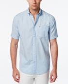 Tommy Hilfiger Men's Wainwright Short-sleeve Linen Shirt